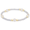 Purpose Pearl 6mm Gem Bracelet - Aquamarine