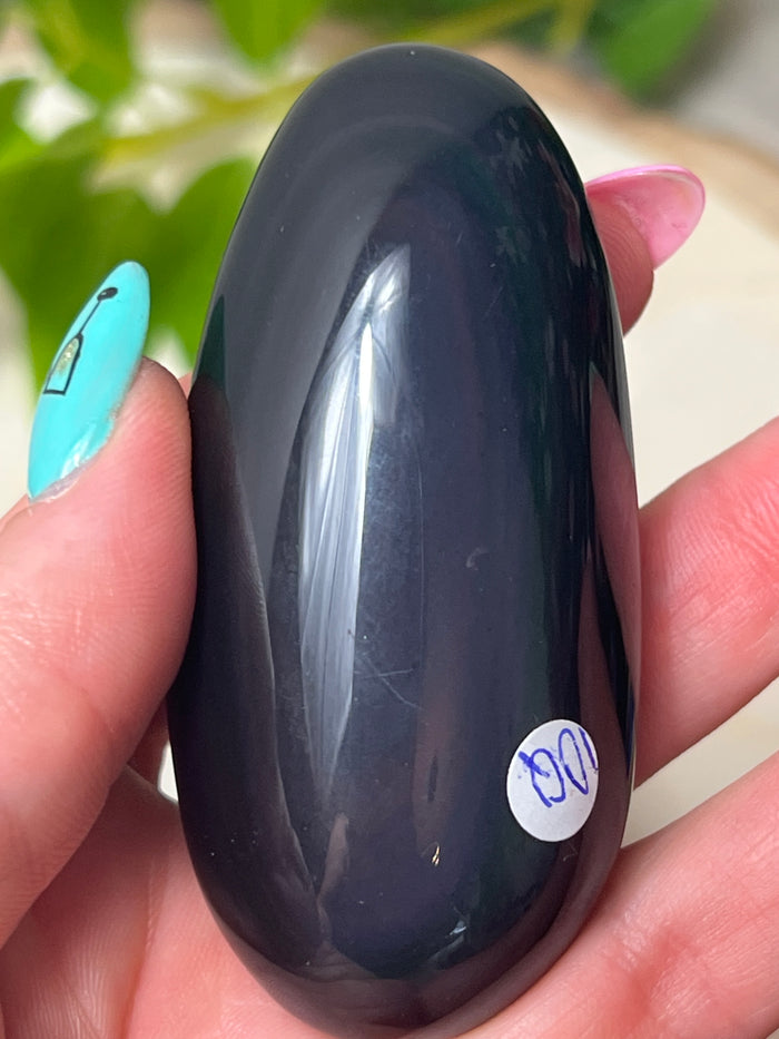 Rainbow Obsidian Palm