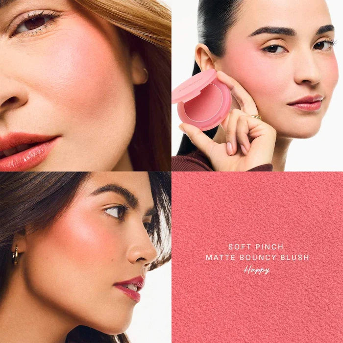 Rare Beauty Soft Pinch Matte Bouncy Blush - Shade: Happy - cool pink