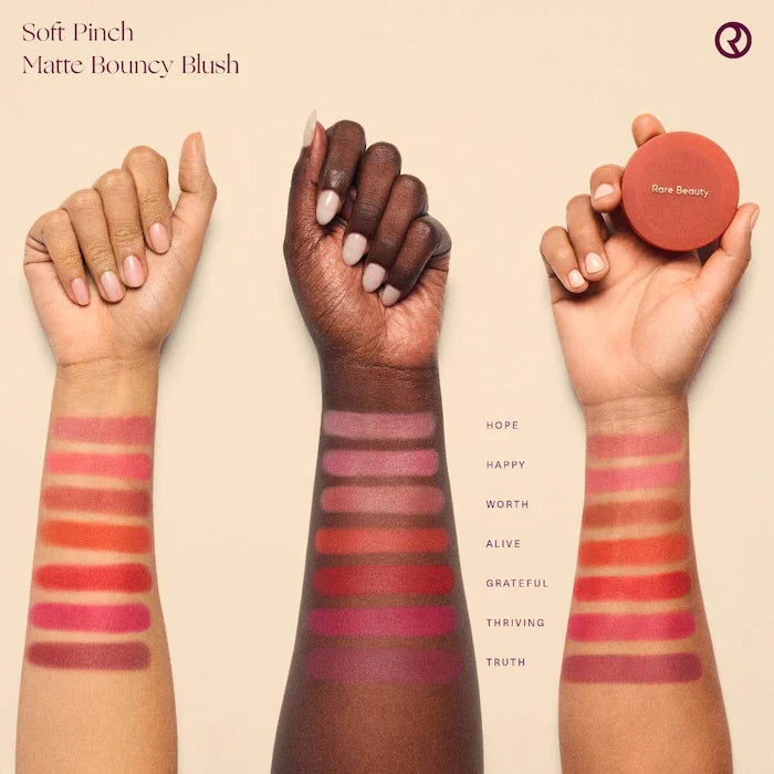 Rare Beauty Soft Pinch Matte Bouncy Blush - Shade: Happy - cool pink