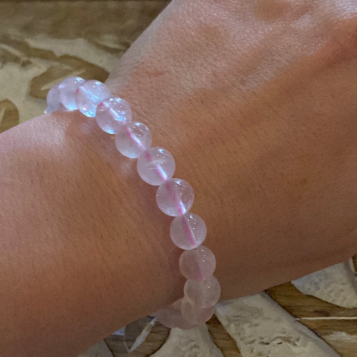 Rose Quartz - 8mm Bead Bracelet