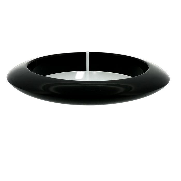 Royal Collection Minimalist Polished Solid Black Onyx Cabochon Bangle