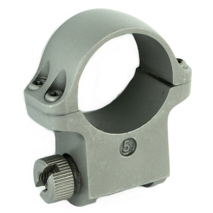 Ruger Standard 30mm High Scope Rings Rings in Silver Matte - 2