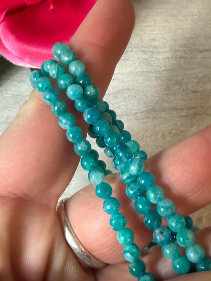 Russian Apatite 4mm Bracelet