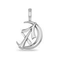 Sagittarius Moon-sign Pendant Catherine Best Dev Silver Pendant