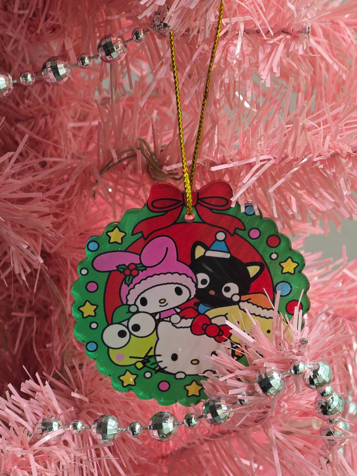 San san Christmas Acrylic Ornaments set