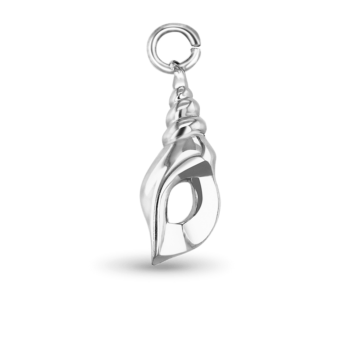 Shell Charm Catherine Best Dev 18ct White Gold