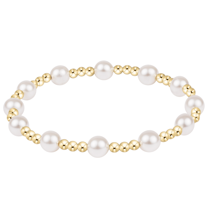 Sincerity Pearl 6mm Bracelet