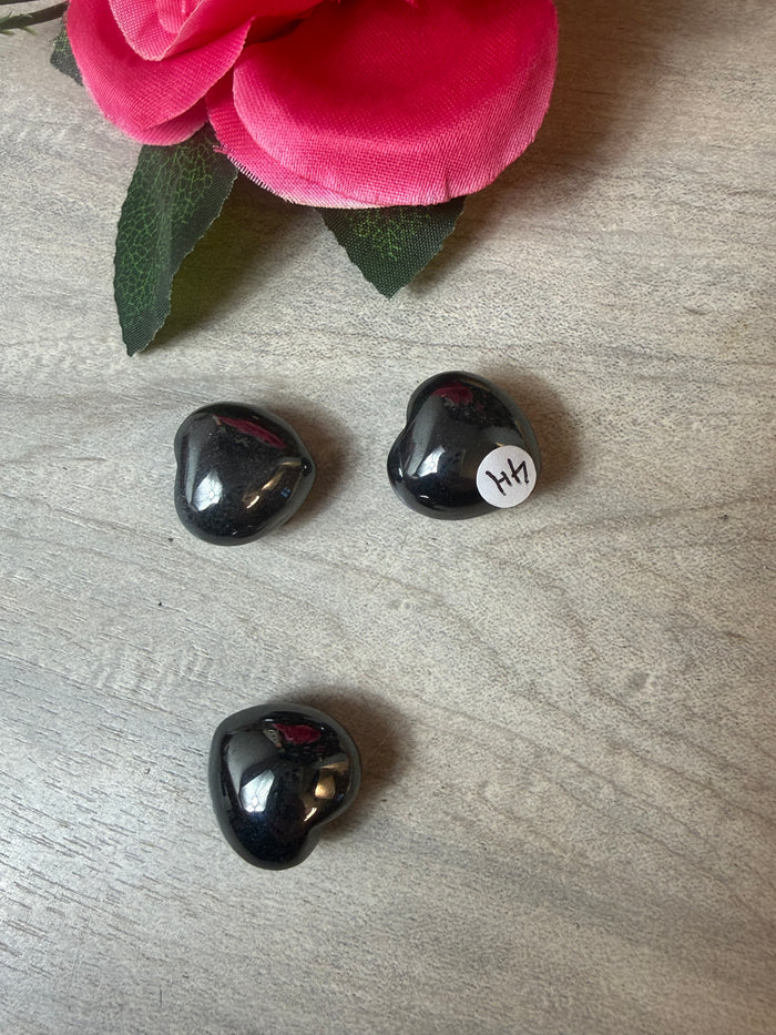 Small Hematite Heart