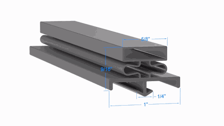 Strivide, Magnetic Gasket 25 1/2 x 26 3/16 Compatible with Cold Tech