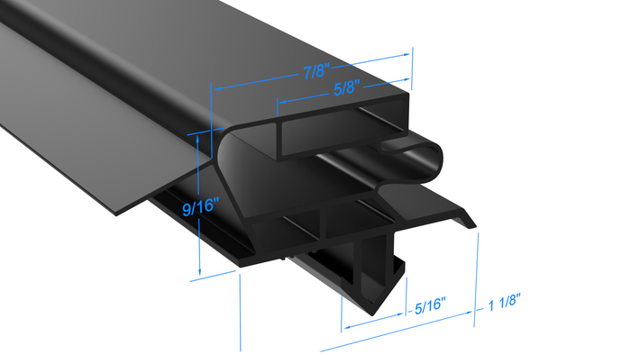 Strivide, Magnetic Gasket 25 3/4 x 25 3/4 Compatible with Cold Tech