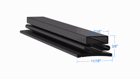 Strivide, Magnetic Gasket 30 x 72 Compatible with Ardco Aftermarket