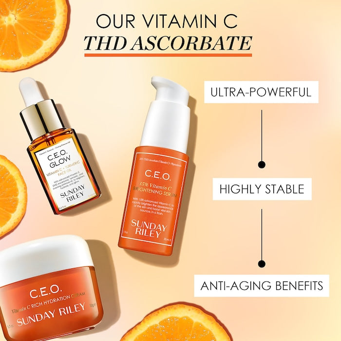 Sunday Riley C.E.O. 15% Vitamin C Brightening Serum 30mL