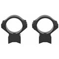 Talley Light Weight 1-Inch Medium One-Piece Scope Mount Rings in Black - 1