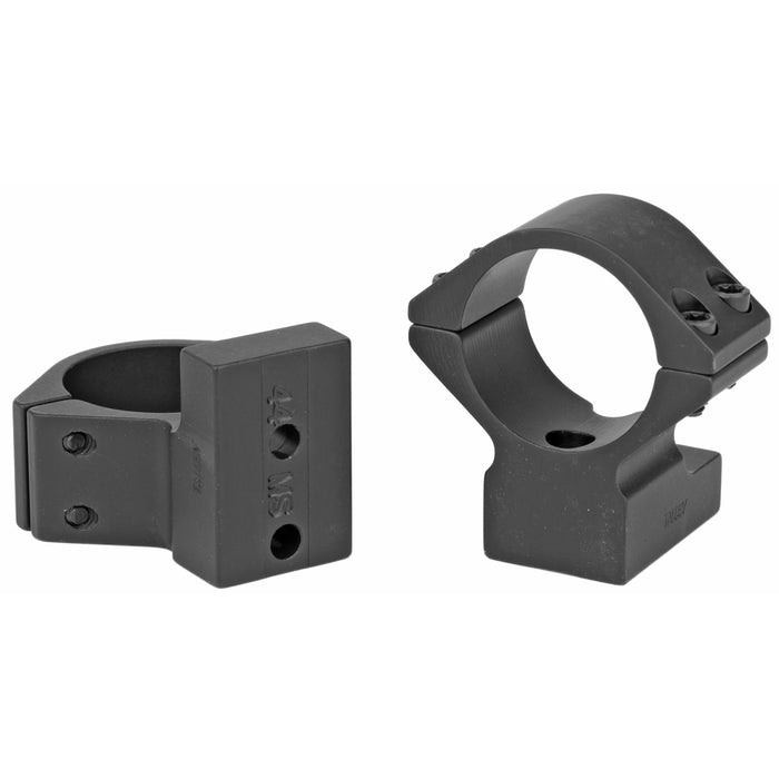 Talley Light Weight 1-Inch Medium Scope Rings Rings in Black - 3