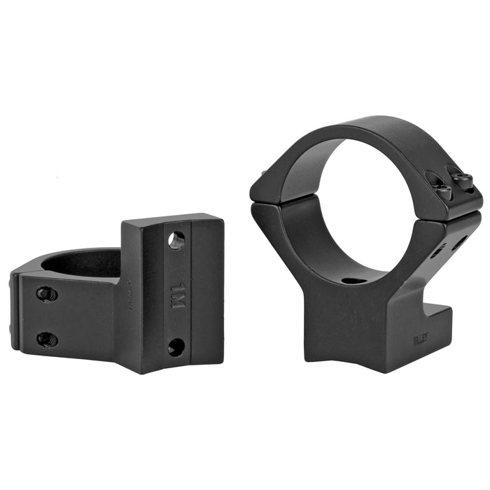 Talley Light Weight 30mm Medium One-Piece Scope Mount Rings in Black - 2