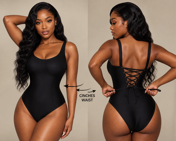 The Siren Corset Bathing Suit