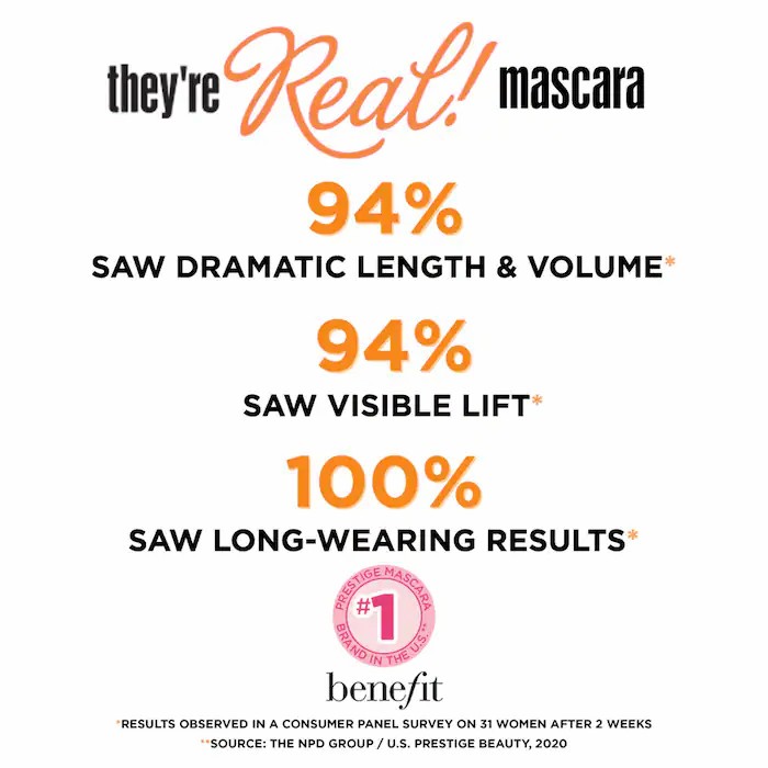 They're Real! Lengthening Mascara Full size