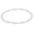 Together Pearl 4mm Sterling Bracelet