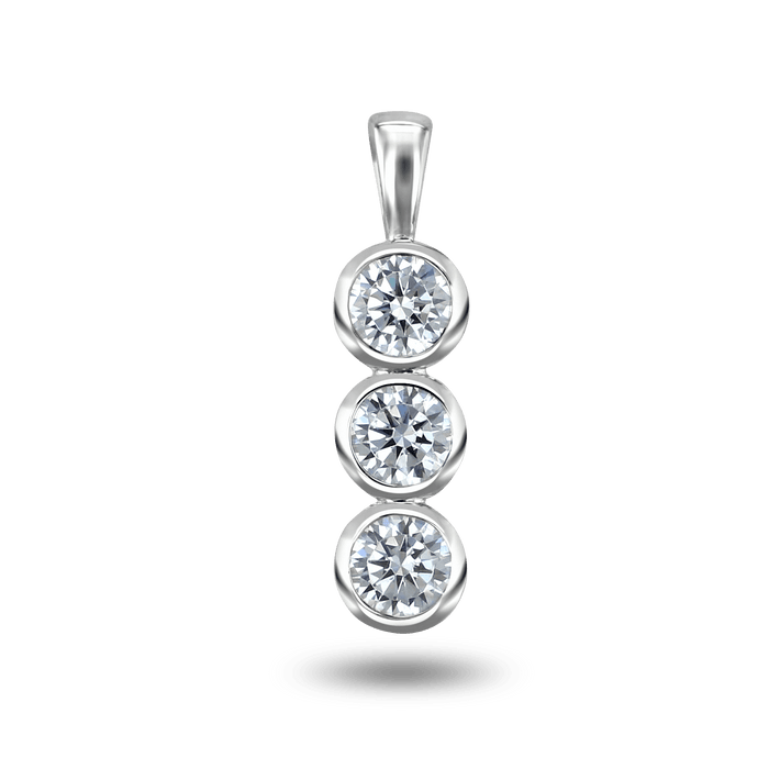 Trinity Pendant Catherine Best Dev Pendant Clear Cubic Zirconia