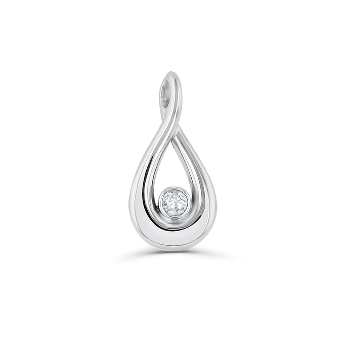 Twist Pendant Catherine Best Silver Pendant