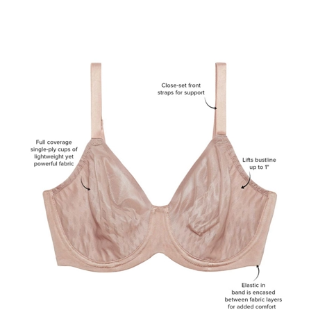 Wacoal Elevated Allure UW Bust Lift Bra 855336