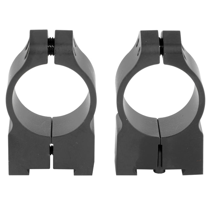 Warne 1-Inch Medium Scope Rings Rings in Black Matte - 1