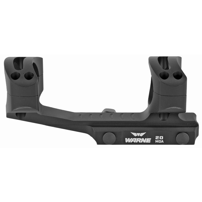 Warne 20 MOA 30mm Cantilever Scope Mount Rings in Black - 3