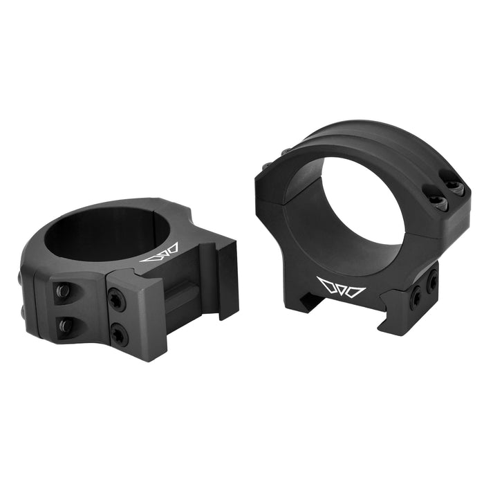 Warne HyperLite Rings 30mm Low Rings in Black Matte - 1