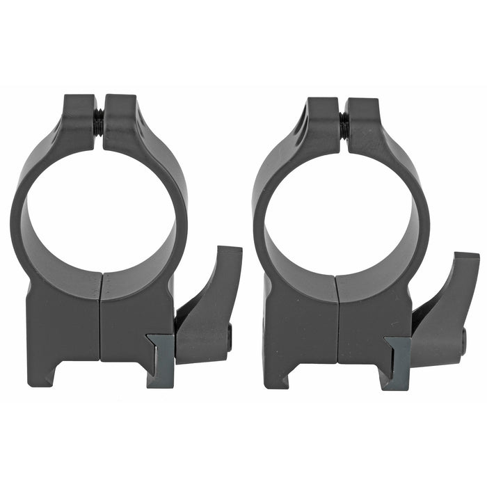 Warne Maxima 30mm High Quick Detach Scope Rings Rings in Black Matte - 1