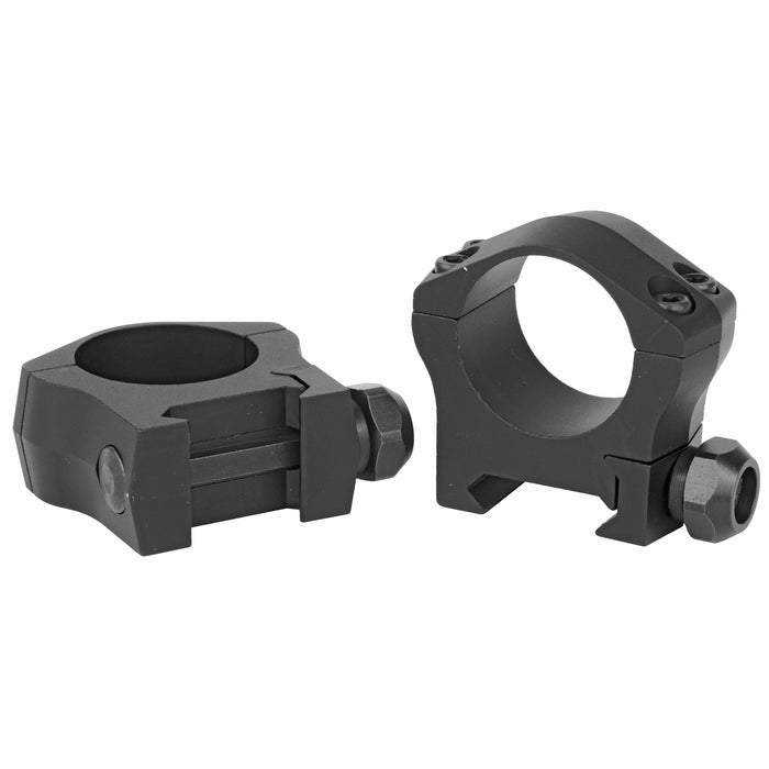 Warne Mountain Tech 1-Inch Low Scope Rings Rings in Black Matte - 2