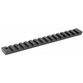 Warne Mountain Tech Picatinny Rail Bases in Black Matte - 1