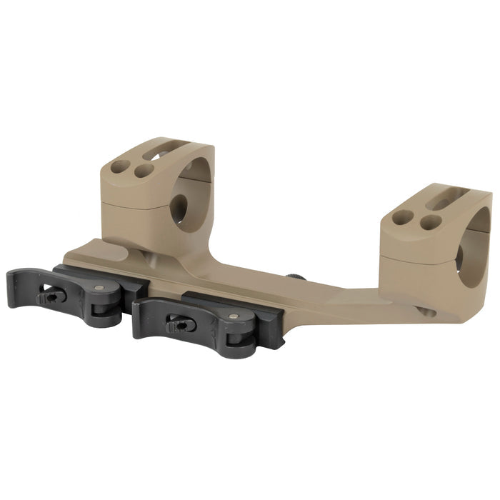 Warne Quick Detach 30mm Cantilever Scope Mount Rings in Flat Dark Earth - 2