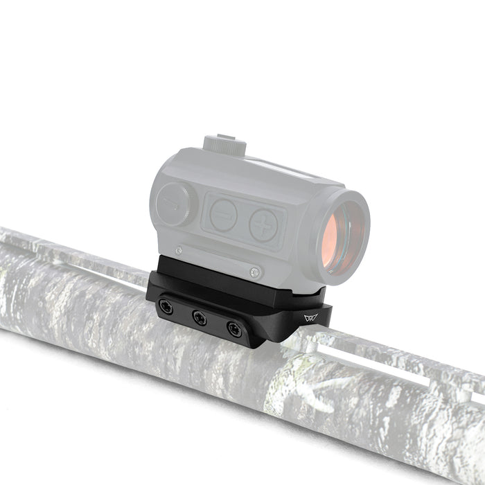 Warne Shotgun Universal Vent Rib Mount – Fits T1/T2 Red Dots