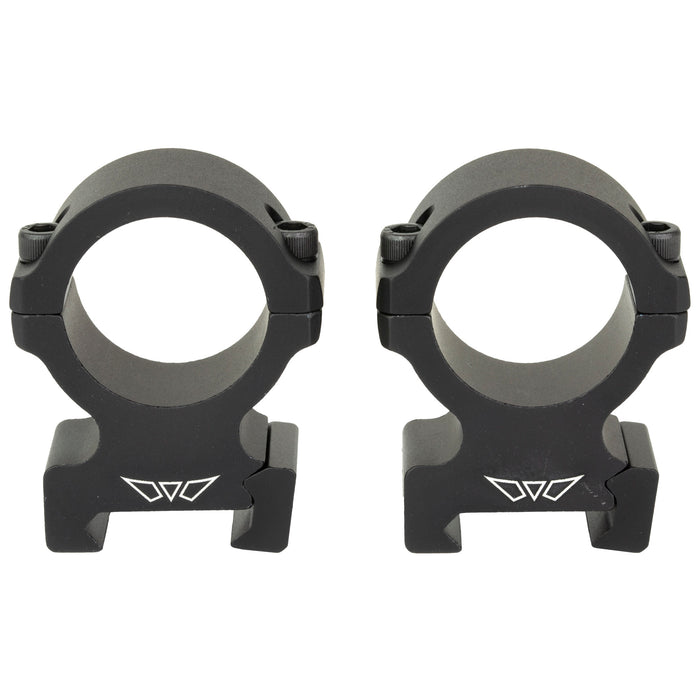 Warne Vapor 30mm High Scope Rings Rings in Black Matte - 1