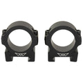 Warne Vapor 30mm Low Scope Rings Rings in Black Matte - 1