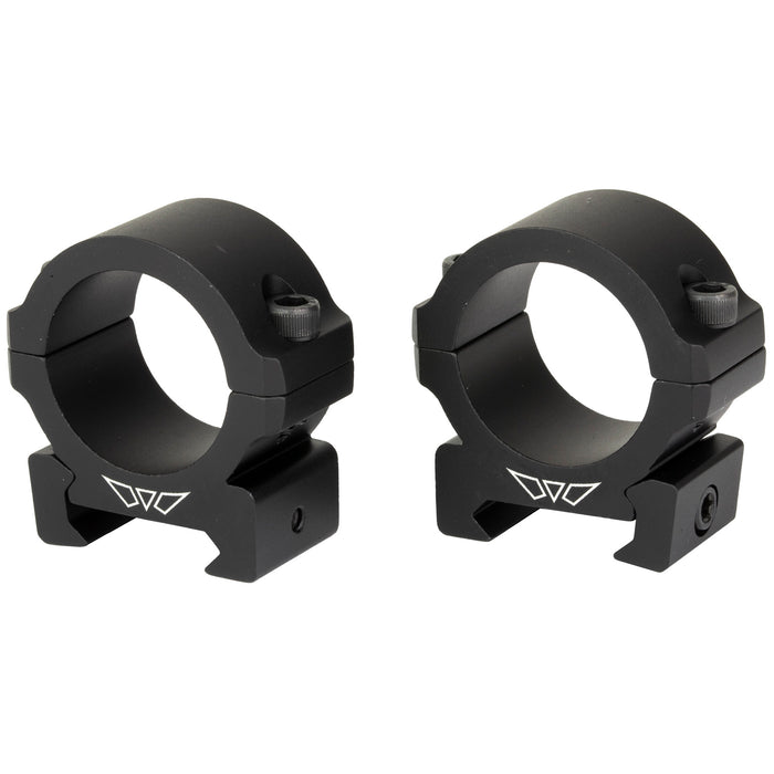Warne Vapor 30mm Low Scope Rings Rings in Black Matte - 3
