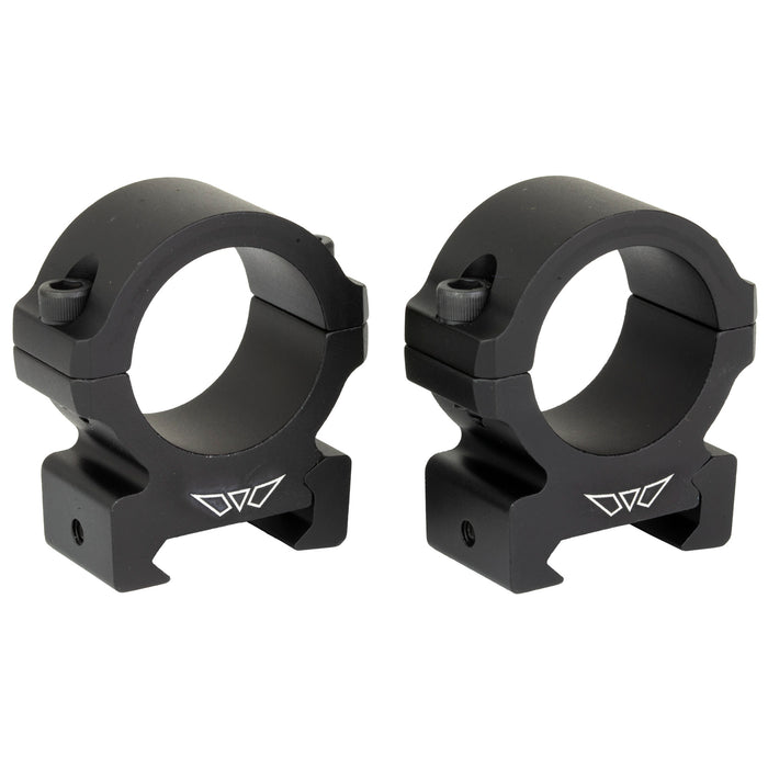 Warne Vapor 30mm Medium Scope Rings Rings in Black Matte - 2