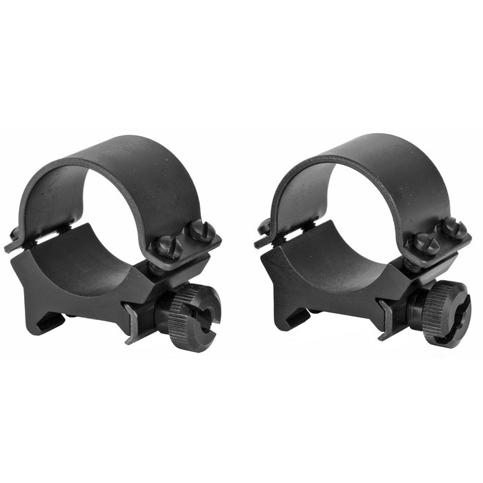 Weaver Sure Grip 1-Inch Medium Quick Detach Scope Rings Rings in Black Matte - 2