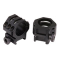 Weaver Tactical 30mm Low Scope Rings Rings in Black Matte - 1