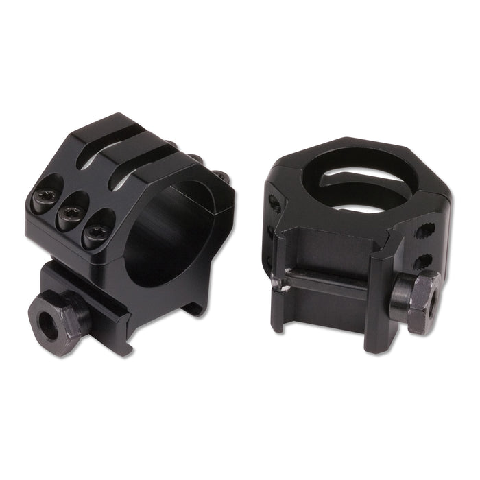 Weaver Tactical 30mm Low Scope Rings Rings in Black Matte - 1